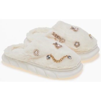 γυναικείες παντόφλες. - μπεζ