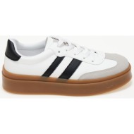  sneakers με συνδυασμό χρωμάτων - λευκό