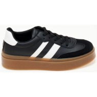  sneakers με συνδυασμό χρωμάτων - μαύρο