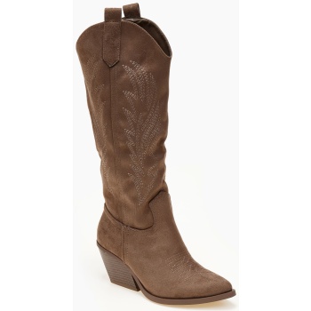 μπότες cowboy με κέντημα - πούρο