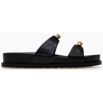 σανδάλια flatform με μεταλλικές
