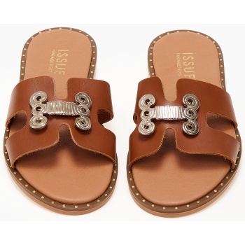 φλατ σανδάλια handmade in greece - ταμπά