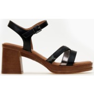  all day πέδιλα με χοντρό τακούνι - μαύρο