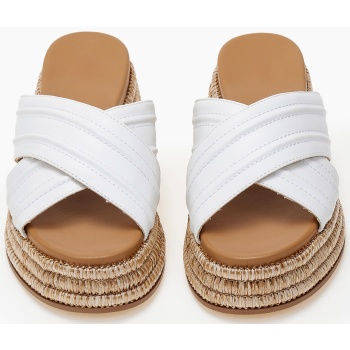 σανδάλια flatform με χιαστί φάσες 