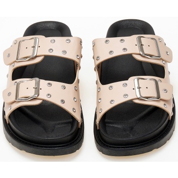 σανδάλια flatform με τρουκς και στρας 