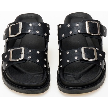 σανδάλια flatform με τρουκς και στρας 