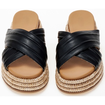 σανδάλια flatform με χιαστί φάσες 