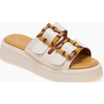 γυναικεία flatform με κοκάλινες