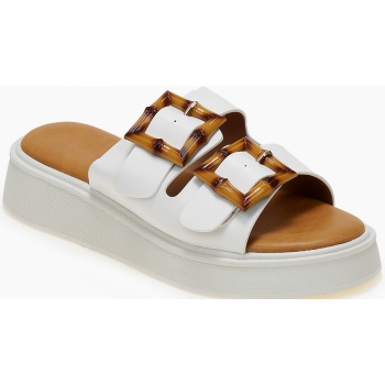 γυναικεία flatform με κοκάλινες