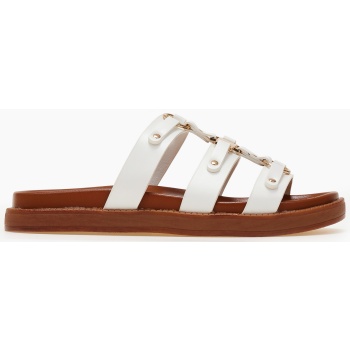 σανδάλια flatform με μεταλλικές