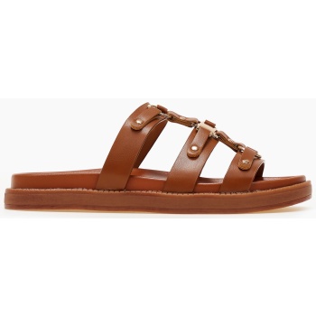 σανδάλια flatform με μεταλλικές