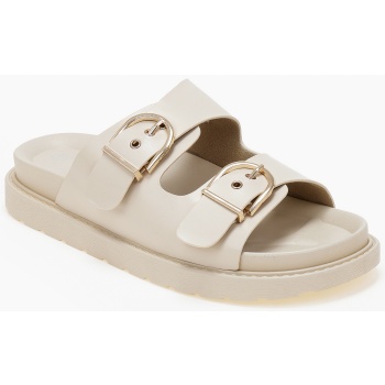 σανδάλια flatform με ρυθμιζόμενες ζώνες