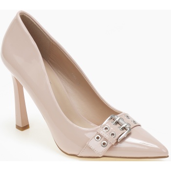 ψηλές μυτερές γόβες με λεπτό τακούνι