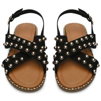 γυναικεία σανδάλια με χιαστί σχέδιο και