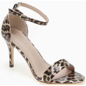 πέδιλα με λεπτό τακούνι κλειστή φτέρνα