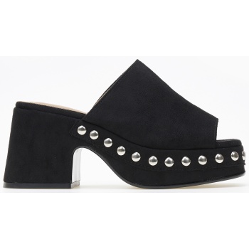 γυναικεία clogs - τσόκαρα με suede υφή