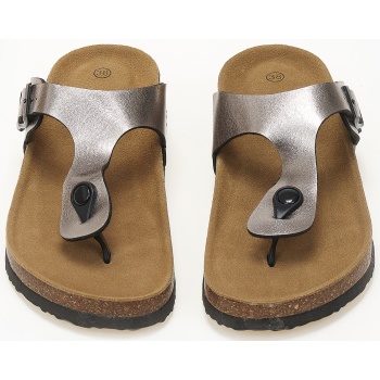 γυναικεία σανδάλια flatform με αγκράφα