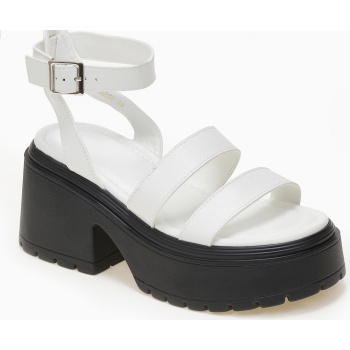 ψηλά σανδάλια flatform με μπαρέτα 