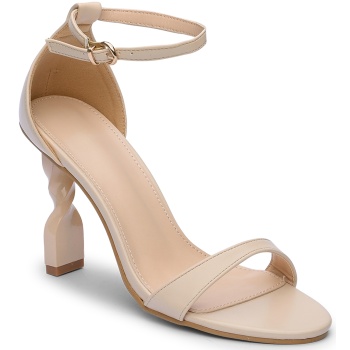 ψηλά πέδιλα με κλειστή φτέρνα και