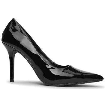 ψηλές μυτερές γόβες με λεπτό τακούνι 