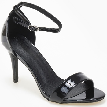 πέδιλα με λεπτό τακούνι και κλειστή