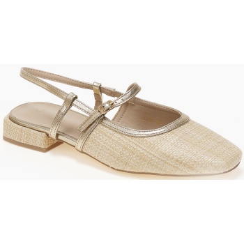 χαμηλά εξώφτερνα γοβάκια με χοντρό