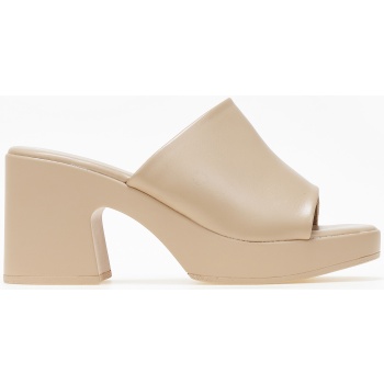 γυναικεία clogs - mules με φαρδιά φάσα