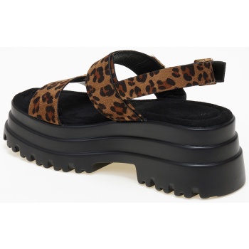 ψηλά σανδάλια flatform με chunky σόλα 