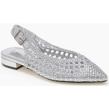 μυτερές εξώφτερνες μπαλαρίνες με πλεκτό