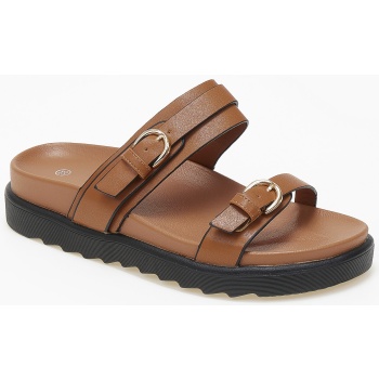 σανδάλια flatform με δυο φάσες και