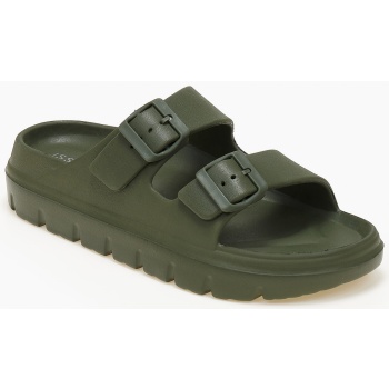 γυναικείες σαγιονάρες με δύο τοκάδες 