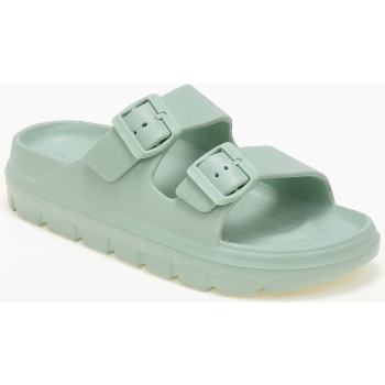 γυναικείες σαγιονάρες με δύο τοκάδες 