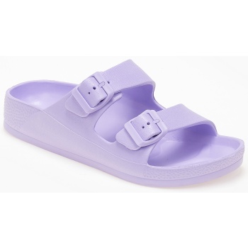 γυναικείες σαγιονάρες με δύο τοκάδες 