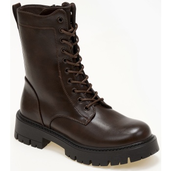 αρβυλάκια με τρακτερωτή σόλα - καφέ