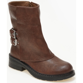 μποτάκια με γκέτα και διπλή αγκράφα 