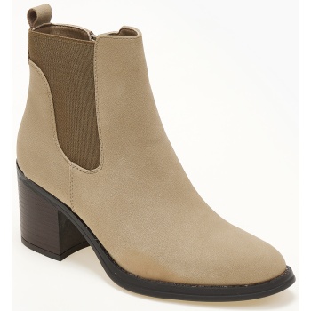 ankle boots με χοντρό τακούνι και