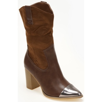 μποτάκια cowboy με μεταλλική