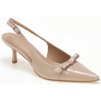 slingback λουστρίνι γόβες με