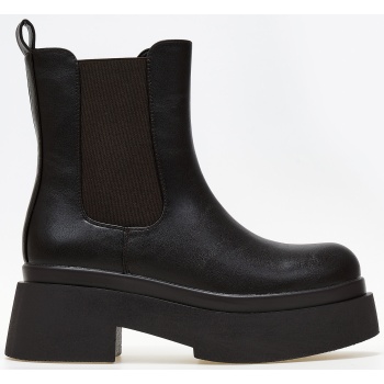 δίσολα μποτάκια με λάστιχο - καφέ