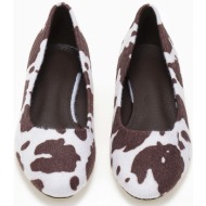 suede μπαλαρίνες - cow