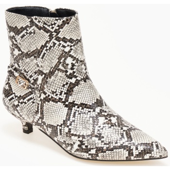 μυτερά μποτάκια με χαμηλό τακούνι και