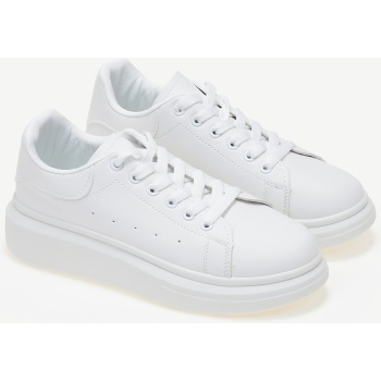 sneakers basic - λευκό
