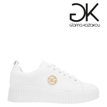 sneakers λευκά gianna kazakou cenke 