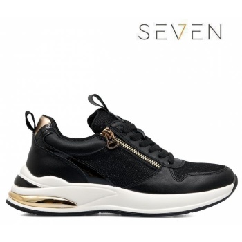 seven sneakers - μαύρο