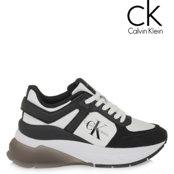 calvin klein wedge runner - μαύρο