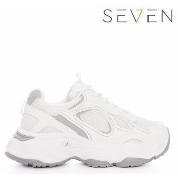 sneakers με υπερυψωμένη σόλα seven 