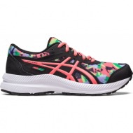  asics gontend 8 print kid s running shoes gs