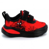  παιδικό αθλητικό παπούτσι για αγόρι adidas x marvel spider-man fortarun shoes χρώματος κόκκινο gz065