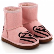  παιδική μπότα για κορίτσι agatha ruiz de la prada χρώματος ροζ 221841-b