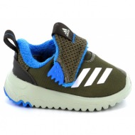  παιδικό αθλητικό παπούτσι για αγόρι adidas suru365 i χρώματος χακί gy6676